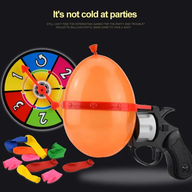1 Set Kids Child Turntable Balloon Gun Toy Birthday Party Parent-child Friends Interactive Surprised Game Eating Chicken Game
1 Set Kids Child Turntable Balloon Gun Toy Birthday Party Parent-child Friends Interactive Surprised Game Eating Chicken Game