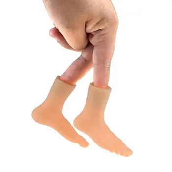 Children Baby Mini Left Right Hand Feet Model Finger Bright Puppet Strong Color Texture SiliconeToy Creative Durable Clear S9A3
Children Baby Mini Left Right Hand Feet Model Finger Bright Puppet Strong Color Texture SiliconeToy Creative Durable Clear S9A3