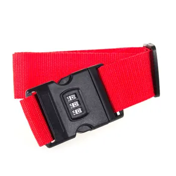 Adjustable Safety Belt with Three Digit Combination lock for Travel Luggage Suitcase Band Packing Blet Strap Travel Accessories
Adjustable Safety Belt with Three Digit Combination lock for Travel Luggage Suitcase Band Packing Blet Strap Travel Accessories