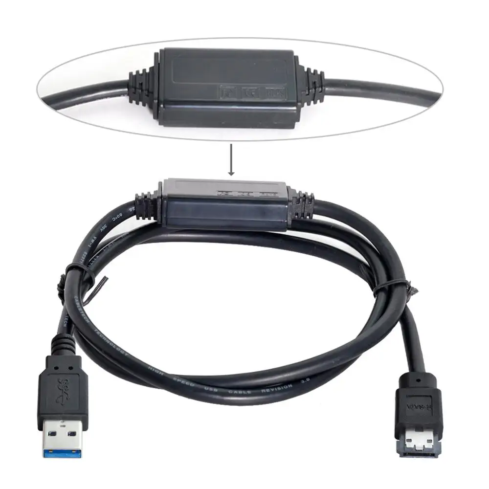 Адаптер питания ESATA 5 в постоянного тока на USB 3,0, кабель преобразователя питания USB в HDD/SSD/ODD ESATA, 1 м
Адаптер питания ESATA 5 в постоянного тока на USB 3,0, кабель преобразователя питания USB в HDD/SSD/ODD ESATA, 1 м