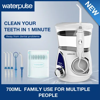 Waterpulse Oral Dental Irrigator Water Flosser Dental Flosser Water Floss Tooth 700 ml Pick Dental Water Jet Oral Irrigations
Waterpulse Oral Dental Irrigator Water Flosser Dental Flosser Water Floss Tooth 700 ml Pick Dental Water Jet Oral Irrigations