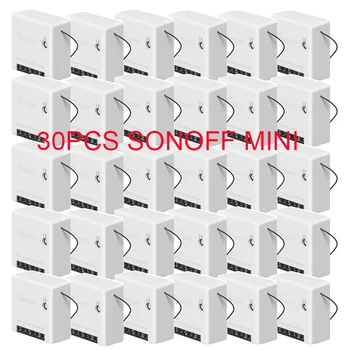 30pcs Sonoff Mini DIY Smart Wifi Switch Remote Control Support An External Work with Alexa Google Home
30pcs Sonoff Mini DIY Smart Wifi Switch Remote Control Support An External Work with Alexa Google Home