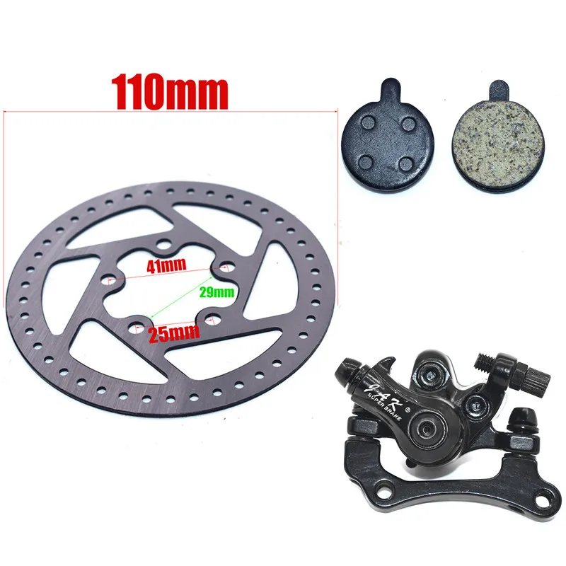 10 inch M365 Electric Scooter Brake and 110mm Brake with Brake Pads Disc for Kugoo M4 Kick Scooter Skateboard Accessories
10 inch M365 Electric Scooter Brake and 110mm Brake with Brake Pads Disc for Kugoo M4 Kick Scooter Skateboard Accessories