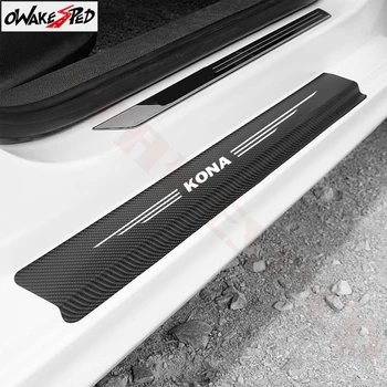 Carbon Fiber Decal 4PCS Auto Door Sills Sticker Car Door Threshold Decor Stickers Vinyl Decals For Hyundai KONA Accessories
Carbon Fiber Decal 4PCS Auto Door Sills Sticker Car Door Threshold Decor Stickers Vinyl Decals For Hyundai KONA Accessories