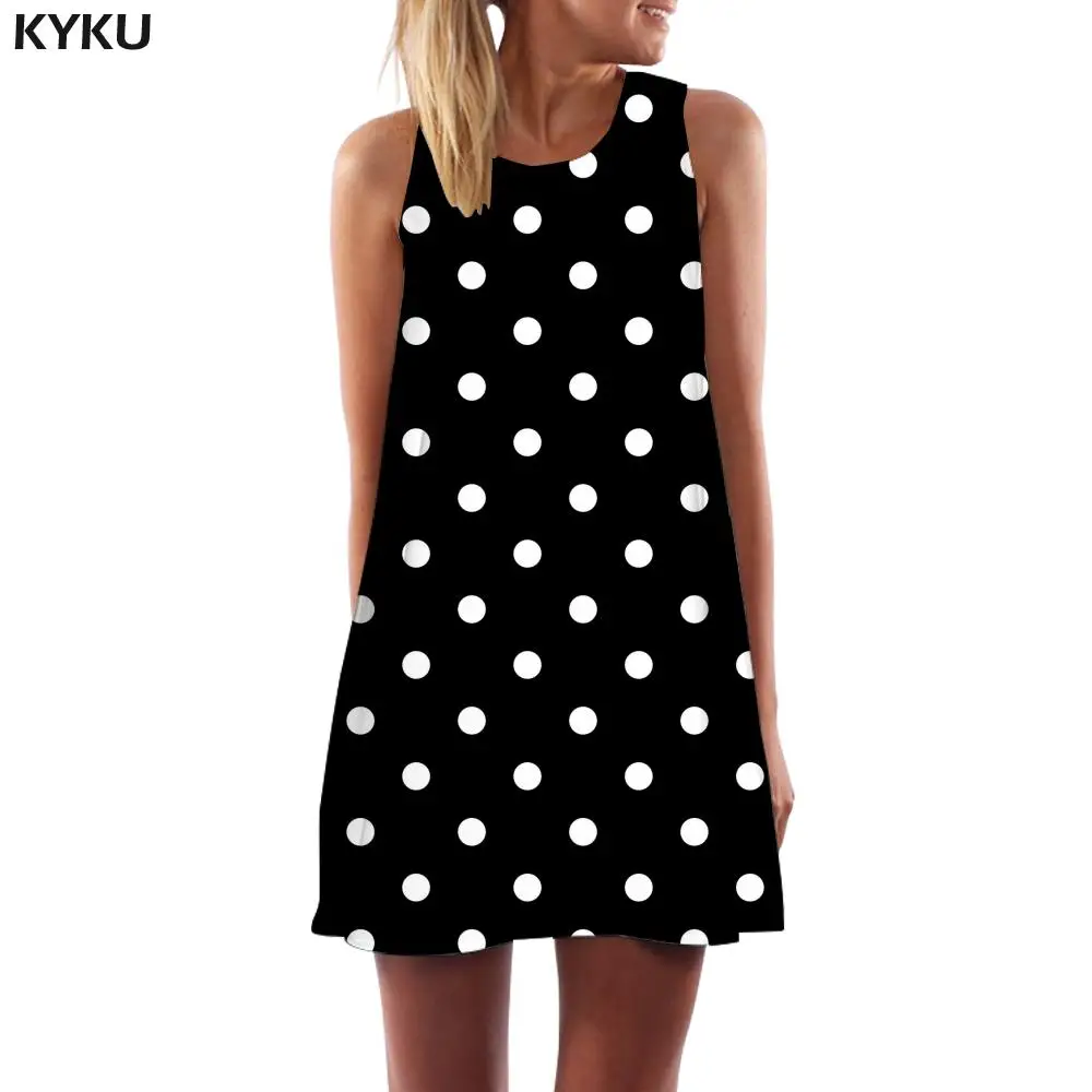 KYKU Brand Dots Dress Women Black And White Short Harajuku Beach Womens Clothing Elegant New Wrap High Quality
KYKU Brand Dots Dress Women Black And White Short Harajuku Beach Womens Clothing Elegant New Wrap High Quality