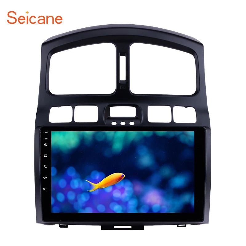 Seicane Car GPS Navi Stereo Android 8.1/9.0 9" Car Head Unit for Hyundai Classic Santa Fe 2005-2015 Support TV Tuner Rear Camera
Seicane Car GPS Navi Stereo Android 8.1/9.0 9" Car Head Unit for Hyundai Classic Santa Fe 2005-2015 Support TV Tuner Rear Camera