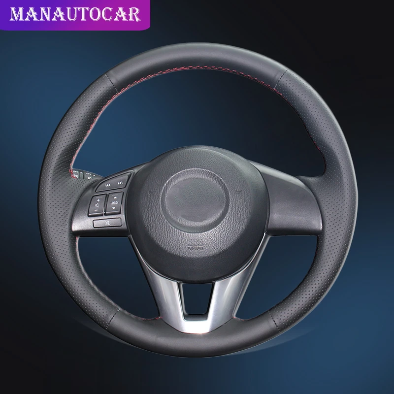 Car Braid On The Steering Wheel Cover for Mazda 3 Axela Mazda 6 Atenza Mazda 2 CX-3 CX-5 Scion iA 2016 Auto Interior Car-styling
Car Braid On The Steering Wheel Cover for Mazda 3 Axela Mazda 6 Atenza Mazda 2 CX-3 CX-5 Scion iA 2016 Auto Interior Car-styling