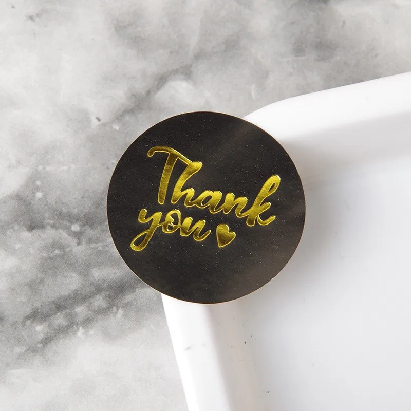 100pcs Black Luxury Hot Stamping Thank You Stickers for Seal Labels Gift Packaging Sticks 1" Birthday Party Stationery Stickers
100pcs Black Luxury Hot Stamping Thank You Stickers for Seal Labels Gift Packaging Sticks 1" Birthday Party Stationery Stickers