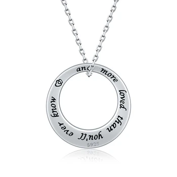 Custom necklace 100% 925 Sterling silver clear Zircon chain round necklace for Women daughter's birthday Jewelry gift
Custom necklace 100% 925 Sterling silver clear Zircon chain round necklace for Women daughter's birthday Jewelry gift