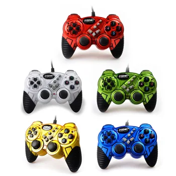 Computer Handle Of Wired Game Console Usb Gamepad Pc Dual Vibration Accessories
Computer Handle Of Wired Game Console Usb Gamepad Pc Dual Vibration Accessories