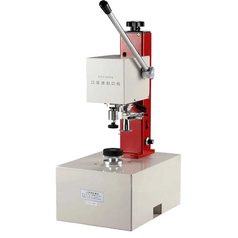 Oral Liquid Lock Cover Sealing Machine Manual Oral Liquid Prick Machine Perfume Oral Liquid Solution Electric Capping Machine
Oral Liquid Lock Cover Sealing Machine Manual Oral Liquid Prick Machine Perfume Oral Liquid Solution Electric Capping Machine