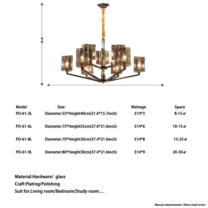 Mediterranean Nordic Luxury Black Glass Lampshade LED Round Chandelier Lamp 3/6/8/9 Lights Light Fixture Kit Home Decor Lighting 
Mediterranean Nordic Luxury Black Glass Lampshade LED Round Chandelier Lamp 3/6/8/9 Lights Light Fixture Kit Home Decor Lighting