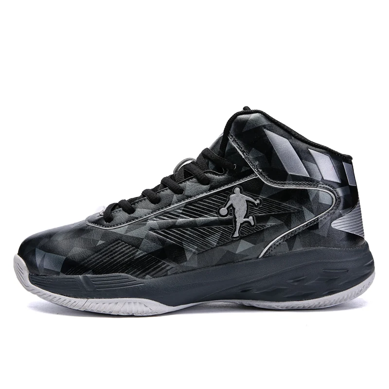 Homem de alta qualidade sapatos de basquete casal amortecimento leve ginásio treinamento tênis anti-skid respirável masculino esportes ao ar livre sapatos Homem de alta qualidade sapatos de basquete casal amortecimento leve ginásio treinamento tênis anti-skid respirável masculino esportes ao ar livre sapatos