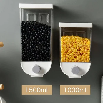 Food Grain Storage BoxWall-mounted Tank Rice Bean Oatmeal Dispenser Kitchen Storage Box
Food Grain Storage BoxWall-mounted Tank Rice Bean Oatmeal Dispenser Kitchen Storage Box