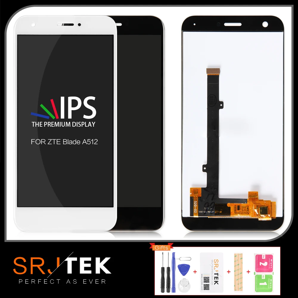 Srjtek 5.2'' For ZTE Blade A512 LCD Touch Screen For ZTE A512 Display Digitizer Glass Assembly Replacement Parts 720*1280
Srjtek 5.2'' For ZTE Blade A512 LCD Touch Screen For ZTE A512 Display Digitizer Glass Assembly Replacement Parts 720*1280