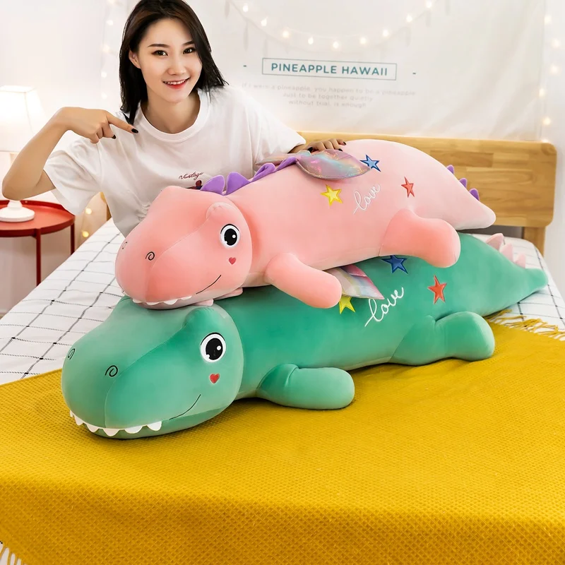 Hot Huggable 1pc 85-130CM Giant Plush Lying Dinosaur Toy Soft Animal Baby Doll Stuffed Sleep Pillow Kids Girls Birthday Gifts
Hot Huggable 1pc 85-130CM Giant Plush Lying Dinosaur Toy Soft Animal Baby Doll Stuffed Sleep Pillow Kids Girls Birthday Gifts