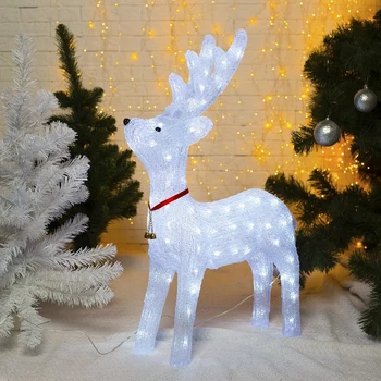 The figure is acrylic. "Deer head up" 80x21x52 cm, counter. low voltage, 80 LED, 24 V 3613094
The figure is acrylic. "Deer head up" 80x21x52 cm, counter. low voltage, 80 LED, 24 V 3613094