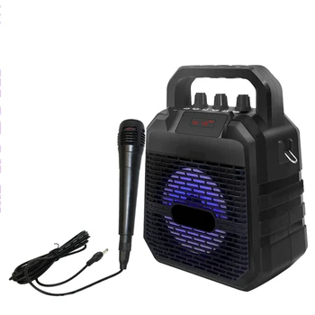 Children Portable Bluetooth Speaker Wireless Loudspeaker Mini Karaoke Machine Karaoke Players With Phone Holder- Black
Children Portable Bluetooth Speaker Wireless Loudspeaker Mini Karaoke Machine Karaoke Players With Phone Holder- Black