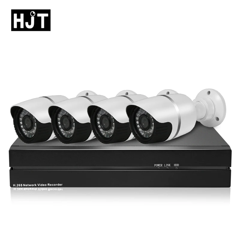 HJT 4CH Surveillance Kit IP Camera H.265 2.0MP POE 48V 8CH NVR CCTV Camera Set Outdoor Onrif 2.1 P6Spro
HJT 4CH Surveillance Kit IP Camera H.265 2.0MP POE 48V 8CH NVR CCTV Camera Set Outdoor Onrif 2.1 P6Spro