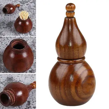 Wood Toothpick Box Vintage Gourd Shaped Handcrafted N3K9 Holder Home Chinese De Container Box Wooden Toothpick Style Access R7Q2
Wood Toothpick Box Vintage Gourd Shaped Handcrafted N3K9 Holder Home Chinese De Container Box Wooden Toothpick Style Access R7Q2