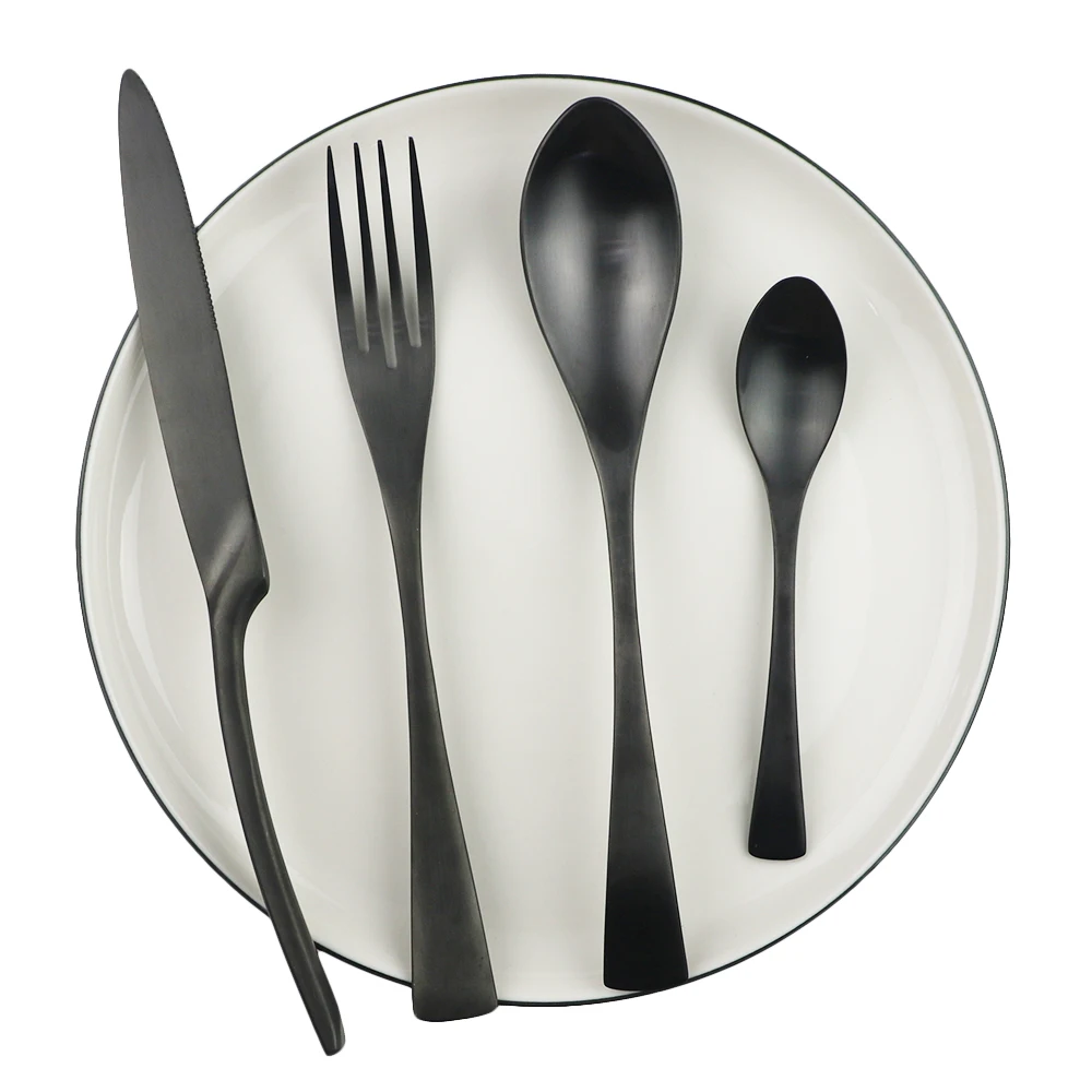 4pcs Colorful Reusable Dinnerware Set 304 Stainless Steel Flatware Set Knife Fork Spoon Kitchen Tableware Set Dishwasher Safe
4pcs Colorful Reusable Dinnerware Set 304 Stainless Steel Flatware Set Knife Fork Spoon Kitchen Tableware Set Dishwasher Safe