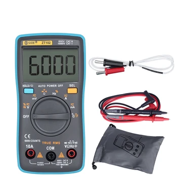 Digital Display Multimeter High Precision Automatic Range Manual Portable Voltage Current Meter
Digital Display Multimeter High Precision Automatic Range Manual Portable Voltage Current Meter