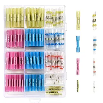 240PCS Heat Shrink Connectors, Heat Shrink Butt Crimp Connectors & Solder Seal Wire Connectors Electrical Butt Connectors
240PCS Heat Shrink Connectors, Heat Shrink Butt Crimp Connectors & Solder Seal Wire Connectors Electrical Butt Connectors