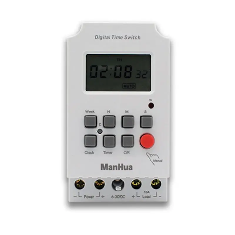 Digital Electronic Lighting Timer 10A 250VAC 7 Days Interval 1 Second Relay High Quality and Brand New
Digital Electronic Lighting Timer 10A 250VAC 7 Days Interval 1 Second Relay High Quality and Brand New