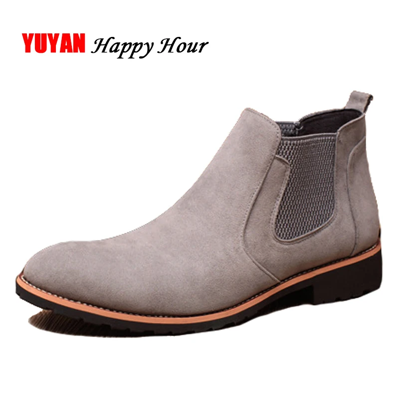 2019 Autumn Early Winter Chelsea Boots Male Brand Suede Leather Shoes Fashion Men's Boots Fashion Winter Ankle Boots ZHK077
2019 Autumn Early Winter Chelsea Boots Male Brand Suede Leather Shoes Fashion Men's Boots Fashion Winter Ankle Boots ZHK077