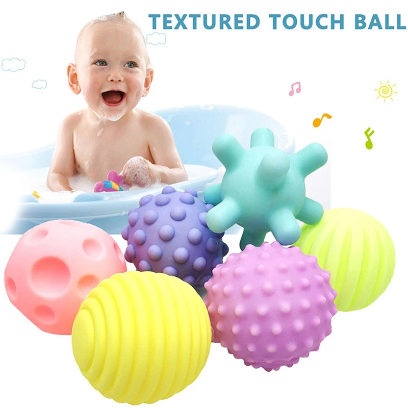 Children Ball Textured Multi DevelopTactile Senses Toy Baby Touch Hand Teether Ball Training Massage Soft Stress Balls
Children Ball Textured Multi DevelopTactile Senses Toy Baby Touch Hand Teether Ball Training Massage Soft Stress Balls