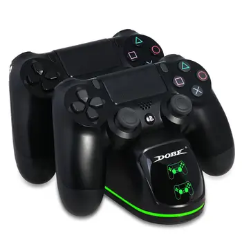 BEESCLOVER Charger Stand PS4 Game Controller USB Charger Dual USB Fast Charging for PlayStation 4 PS4/Pro/Slim
BEESCLOVER Charger Stand PS4 Game Controller USB Charger Dual USB Fast Charging for PlayStation 4 PS4/Pro/Slim