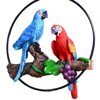 Simulation Resin Parrot Hanging Ornament Handicrafts Creative Parrot Model Home Outdoor Courtyard Garden Craft Decoration Tree D 
Simulation Resin Parrot Hanging Ornament Handicrafts Creative Parrot Model Home Outdoor Courtyard Garden Craft Decoration Tree D