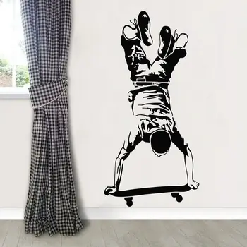 Skater Boy Wall Sticker Skateboarding Wall Decasl Boy Bedroom Extreme Sports Mural Nursery Skateboard Vinyl Wall Poster 3185
Skater Boy Wall Sticker Skateboarding Wall Decasl Boy Bedroom Extreme Sports Mural Nursery Skateboard Vinyl Wall Poster 3185