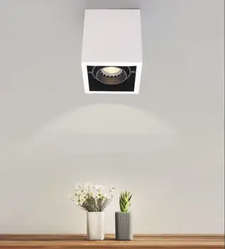 High quality Surface Mounted 4 azimuth adjustment LED COB Downlights AC85-265V 10W 15W Dimmable LED Ceiling Lamp Spot Light
High quality Surface Mounted 4 azimuth adjustment LED COB Downlights AC85-265V 10W 15W Dimmable LED Ceiling Lamp Spot Light
