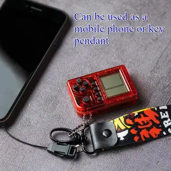 Mini Console Game Machine Children's Handheld Nostalgic Mini Game Console With Keychain Tetris Video Game Kids Children Gifts
Mini Console Game Machine Children's Handheld Nostalgic Mini Game Console With Keychain Tetris Video Game Kids Children Gifts