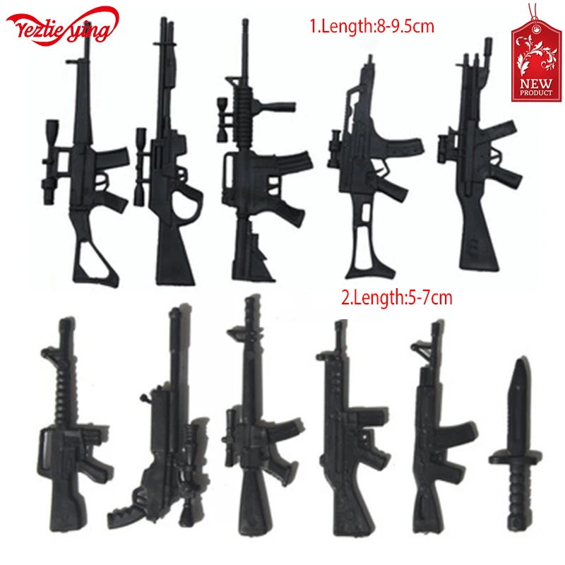 5PCS/Set Many Styles Plastic 1/6 Military Simulation Hand Gun Model Soldier Weapon Building Block Pistol Educational Toy Gifts
5PCS/Set Many Styles Plastic 1/6 Military Simulation Hand Gun Model Soldier Weapon Building Block Pistol Educational Toy Gifts