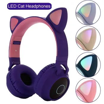 Vococal Cute Cat Headphone Foldable Over-Ear Bluetooth 5.0 Headset with LED Light Support TF Card for Kids Gifts
Vococal Cute Cat Headphone Foldable Over-Ear Bluetooth 5.0 Headset with LED Light Support TF Card for Kids Gifts