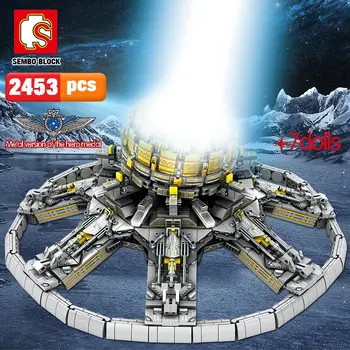 SEMBO 2453Pcs City Technic Series Building Blocks Military Wandering Earth Planetary Engine Bricks Toys for Children
SEMBO 2453Pcs City Technic Series Building Blocks Military Wandering Earth Planetary Engine Bricks Toys for Children