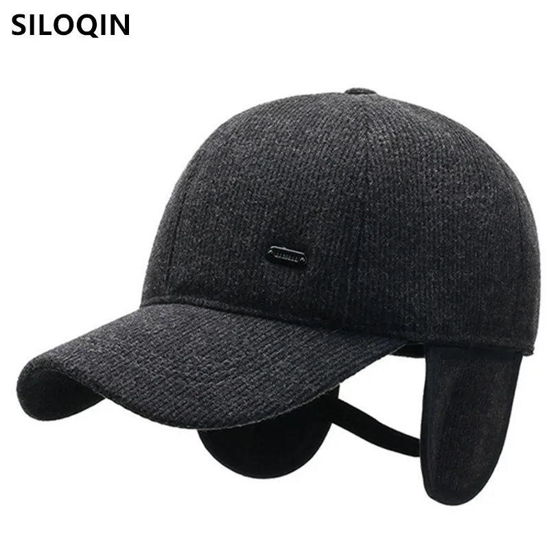 SILOQIN Winter New Men's Fluff Earmuff Hat Warm Baseball Cap Cold Proof Plush Sports Cap Snapback Cap Adjustable Size Tongue Cap
SILOQIN Winter New Men's Fluff Earmuff Hat Warm Baseball Cap Cold Proof Plush Sports Cap Snapback Cap Adjustable Size Tongue Cap