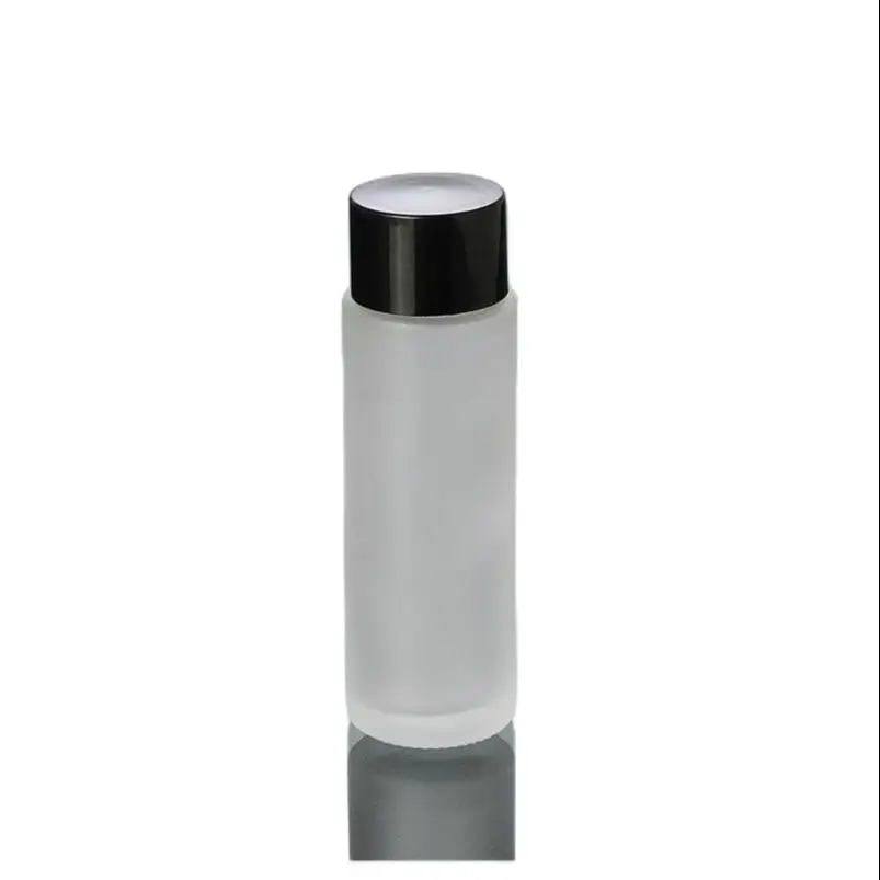50ML frosted glass bottle with plastic black lid,plastic stopper , lotion bottle
50ML frosted glass bottle with plastic black lid,plastic stopper , lotion bottle