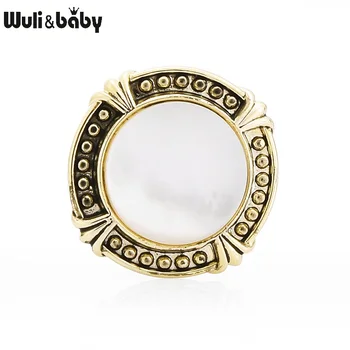 Wuli&baby Magnet Natural Shell Button Brooches For Women Men Vintage Color Round Collar Brooch Gifts
Wuli&baby Magnet Natural Shell Button Brooches For Women Men Vintage Color Round Collar Brooch Gifts