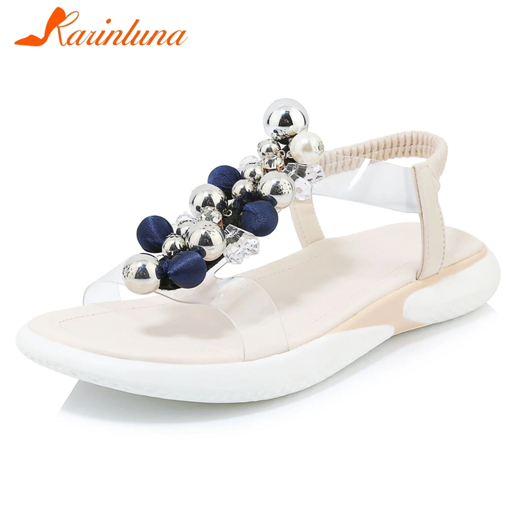Karinluna 2020 Hot Sale High Quality Elastic Band Summer Sandals Woman Shoes INS Hot Comfortable Shoes Women Sandals
Karinluna 2020 Hot Sale High Quality Elastic Band Summer Sandals Woman Shoes INS Hot Comfortable Shoes Women Sandals