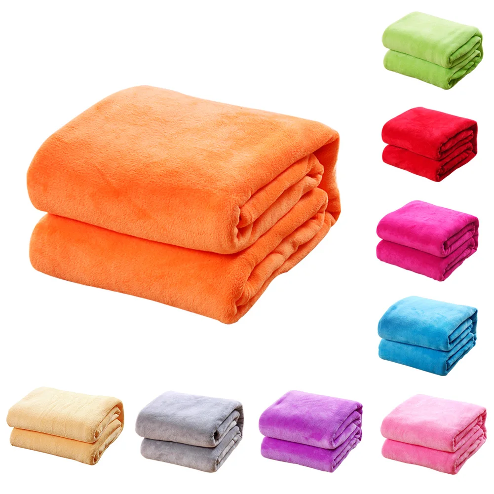 Super Soft Warm Solid Warm Micro Plush Fleece Blanket Throw Rug Sofa Bedding 
Super Soft Warm Solid Warm Micro Plush Fleece Blanket Throw Rug Sofa Bedding