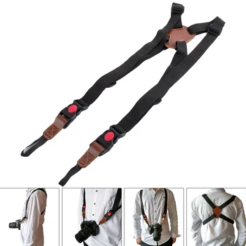 Quick Release Double Shoulder Strap Portable Adjustable Belt Buckle Universal Outdoor Photography Accessories SLR For Xiaoyi SJ
Quick Release Double Shoulder Strap Portable Adjustable Belt Buckle Universal Outdoor Photography Accessories SLR For Xiaoyi SJ