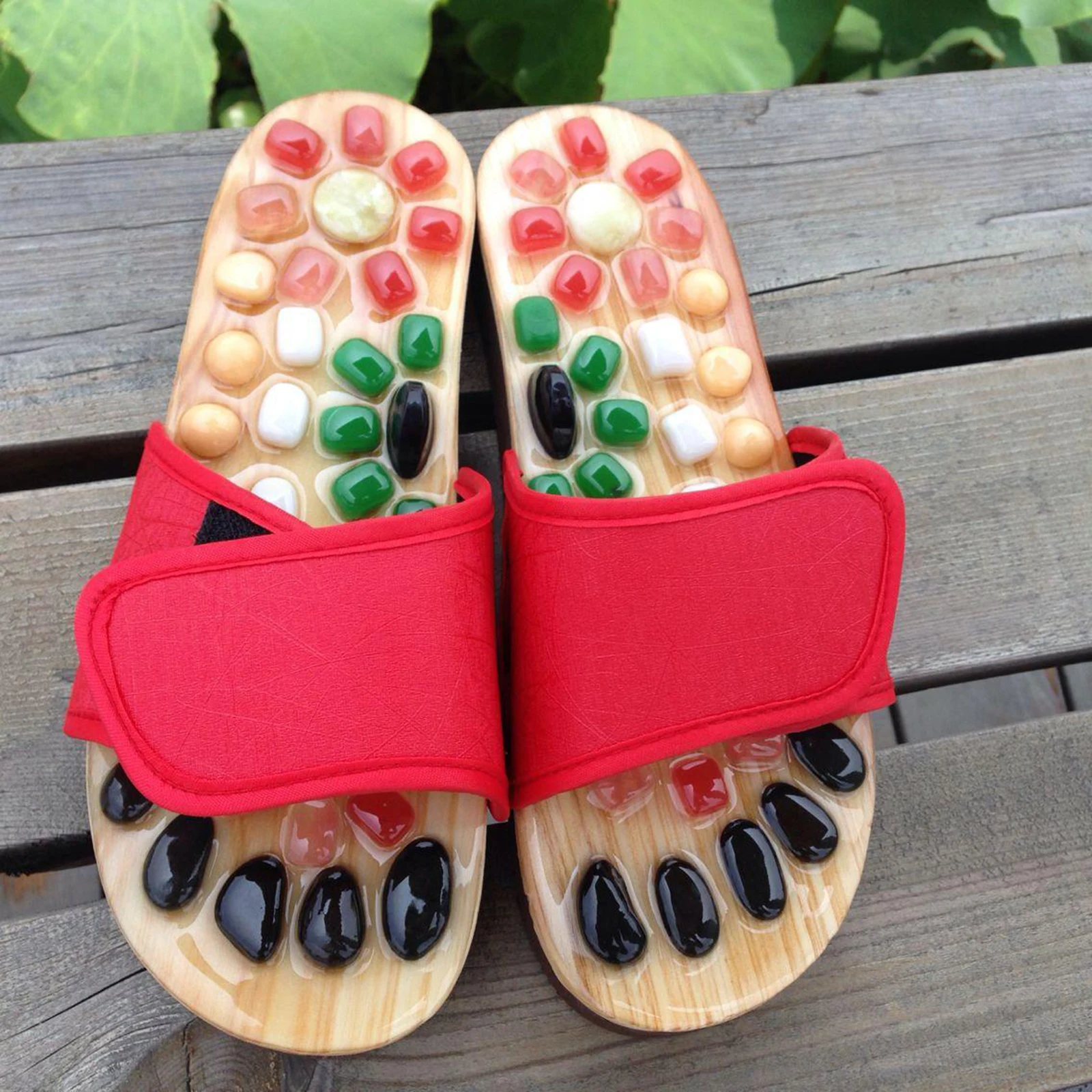 Reflexology Sandals Foot Massager Slipper Acupressure Foot Acupuncture Shoes Relaxation Tools Gifts for Men Women Elderly