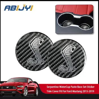 2pcs Car Styling Carbon Fiber 3d Sticker Car Serpentine Water Cup Base Set Sticker For Ford Mustang 2015-2019
2pcs Car Styling Carbon Fiber 3d Sticker Car Serpentine Water Cup Base Set Sticker For Ford Mustang 2015-2019