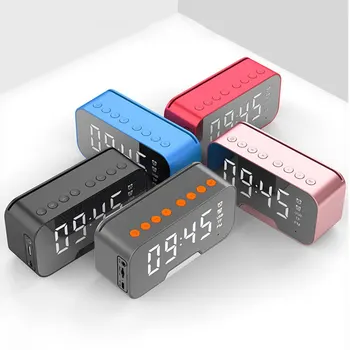 Bluetooth Speaker with FM Radio LED Mirror Alarm Clock Subwoofer Music Player Snooze Desktop Clock Wireless new
Bluetooth Speaker with FM Radio LED Mirror Alarm Clock Subwoofer Music Player Snooze Desktop Clock Wireless new