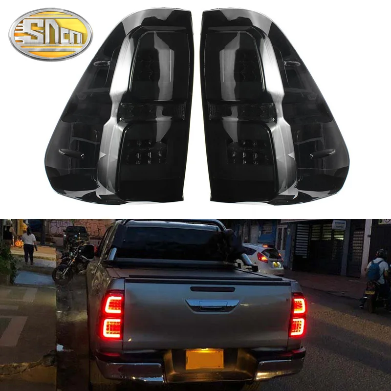 Rear Running Lamp + Brake Light + Reverse + Dynamic Turn Signal Car LED Tail Light Taillight For Toyota Hilux Revo 2015 - 2019
Rear Running Lamp + Brake Light + Reverse + Dynamic Turn Signal Car LED Tail Light Taillight For Toyota Hilux Revo 2015 - 2019