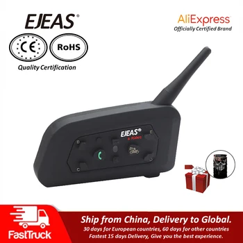 QPLOVE 1Pc V6 Pro Motorcycle Intercom Wireless Bluetooth Helmet Interphone 1200M Distance Connection Waterproof with a scarf
QPLOVE 1Pc V6 Pro Motorcycle Intercom Wireless Bluetooth Helmet Interphone 1200M Distance Connection Waterproof with a scarf