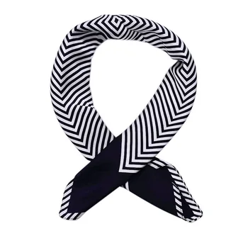 DUOJIAOYAN New printed square scarf Summer Lady scarves Chic striped hankie headpiece Fashion silk satin head kerchief
DUOJIAOYAN New printed square scarf Summer Lady scarves Chic striped hankie headpiece Fashion silk satin head kerchief